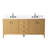 Laval 72" Double Sink Freestanding Bathroom Vanity with Engineered Marble Top-105310778-105310781