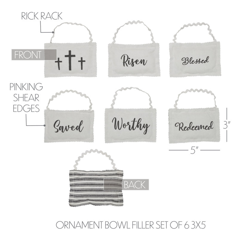 Ensemble de 6 bols 3 x 5