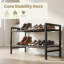 Range-chaussures en métal 9 paires, range-chaussures autoportant pour les petits espaces de garage de placard d'entrée, tablette de rangement en acier-2134478084-2134478089