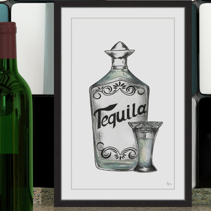 " Tequila Shot " by Eyre Tarney, 45" H x 30" W x 1.5" D