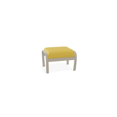 Askar Metal Outdoor Ottoman