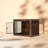 Wooden Dog Crate Furniture, Nightstand with Lock-1059068865-1059068866