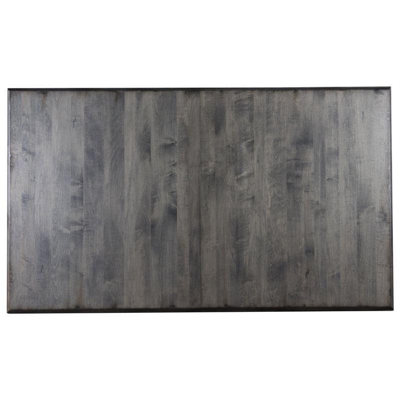 Table de salle à manger Augusto, H 29,75 po x L 72 po x l 42 po, Nantucket délavé