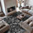 Black Ivory Vintage Medallion Area Rug-448785796