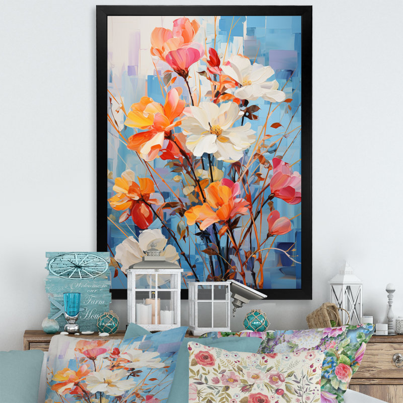 Bamboo Dreams II sur impression sur toile, Cadre photo noir, H 20 po x l 12 po x P 1 po