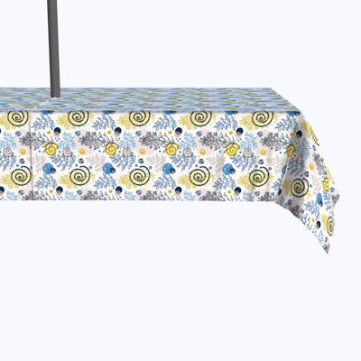 Dunwell Geometric Christmas Tablecloth