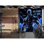 Papier peint animé No Pain No Gain - Intense Blue Workout Motivation