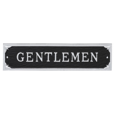 Weather Resistant Metal Garden Plaque