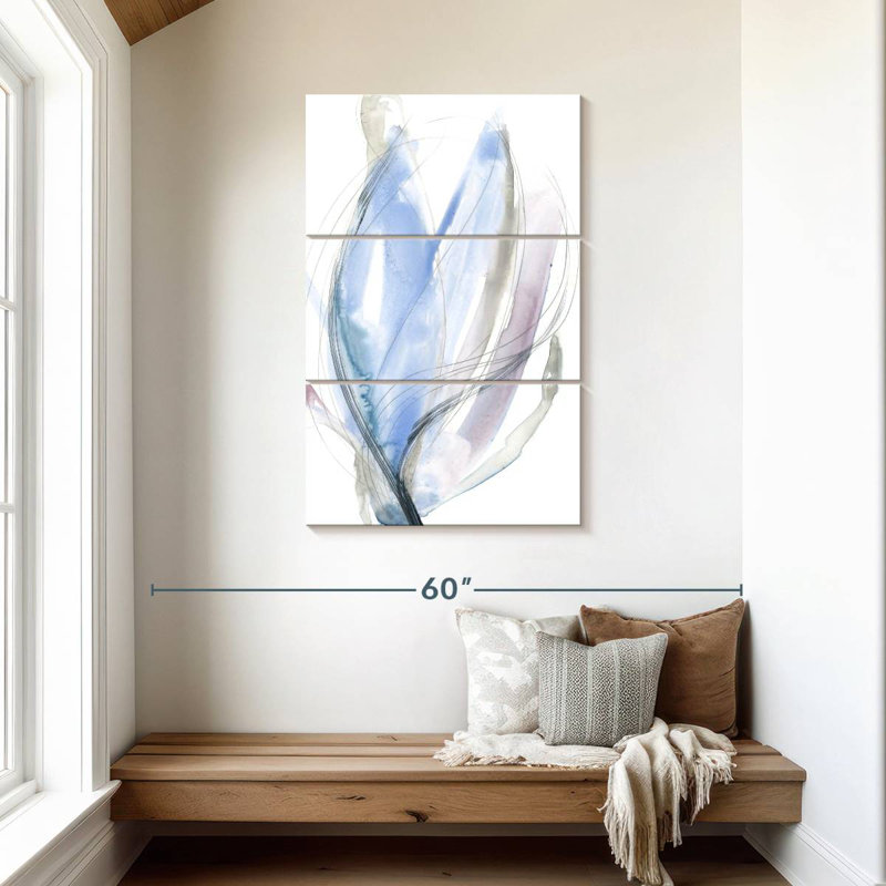Avery Azure Vortex I, 45" H x 28" W