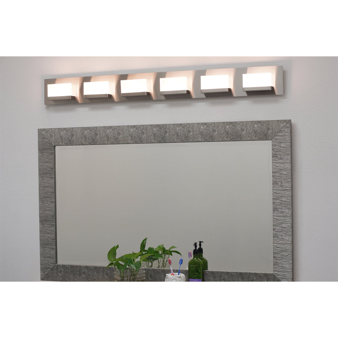 Aianna 6 - Light Dimmable LED Bath Bar Latitude Run®