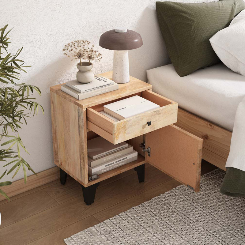 Wooden Sofa Side Table