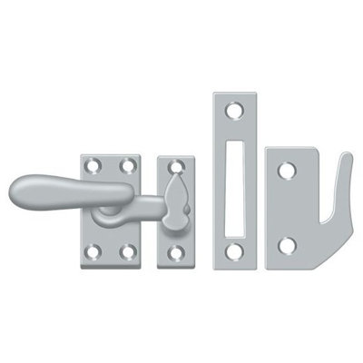 Deltana CF066U26D Window Lock, Casement Fastener, Small in Brushed Chrome