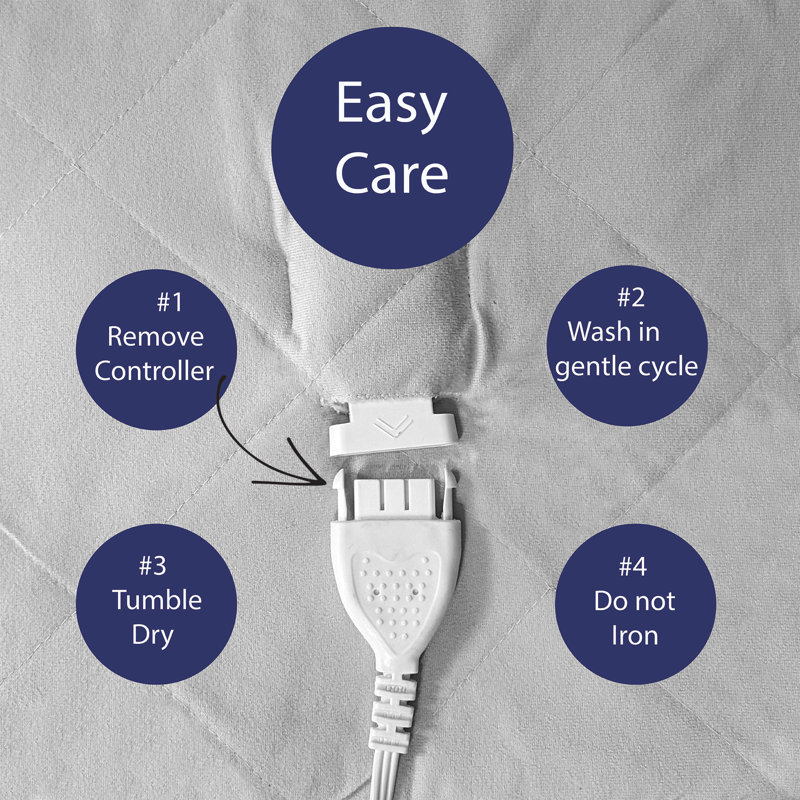 Luxurious Queen-Sized Sherpa Electric Blanket with Dual Control