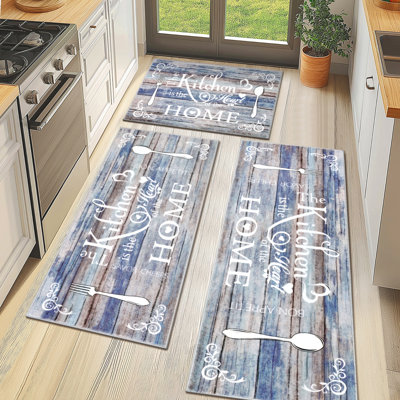 Machine Washable Non-Slip Kitchen Mat