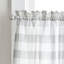 Anabelia Checkered Tailored Kitchen Curtain