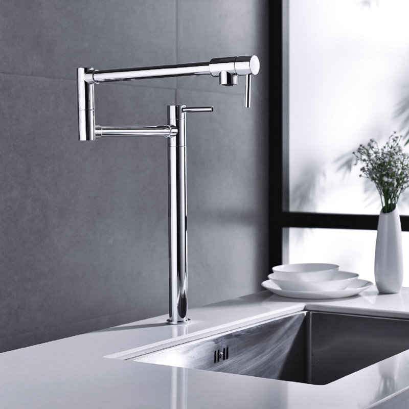 HHK HOME Kitchen Faucet, Chrome