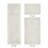 Merkel 100% Cotton 2370 GSM Tufted Reversible 3-Piece Bath Rug Set – Ultra Soft, Highly Absorbent, Machine Washable, OEKO-TEX Certified, Ideal for Shower, Bathtub & Vanity, Ivory-769699307-769900328