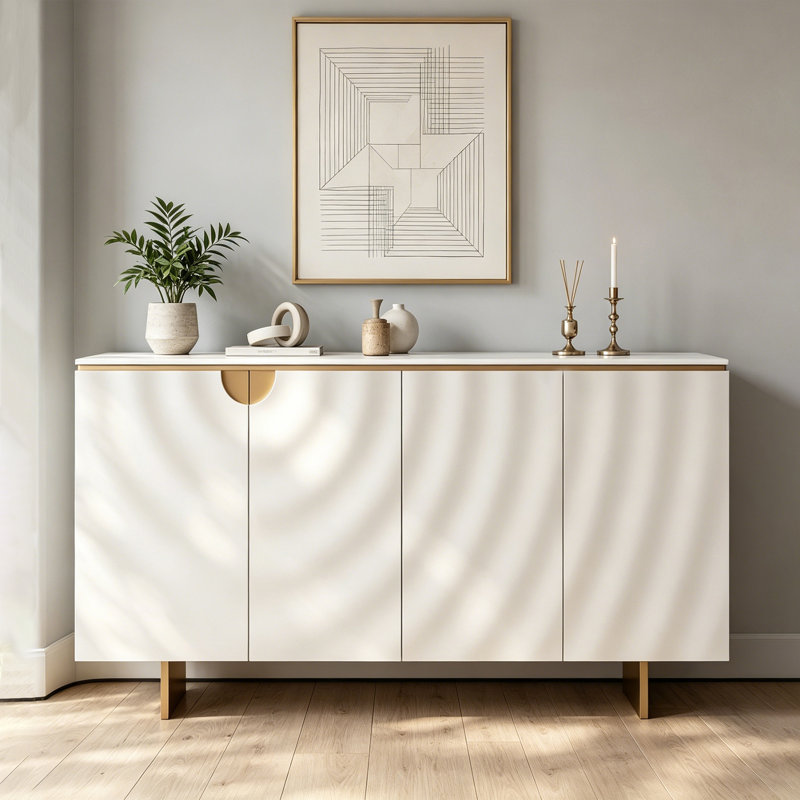 Buffet moderne de grande capacité, Cream