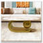 Table basse ovale pour le salon