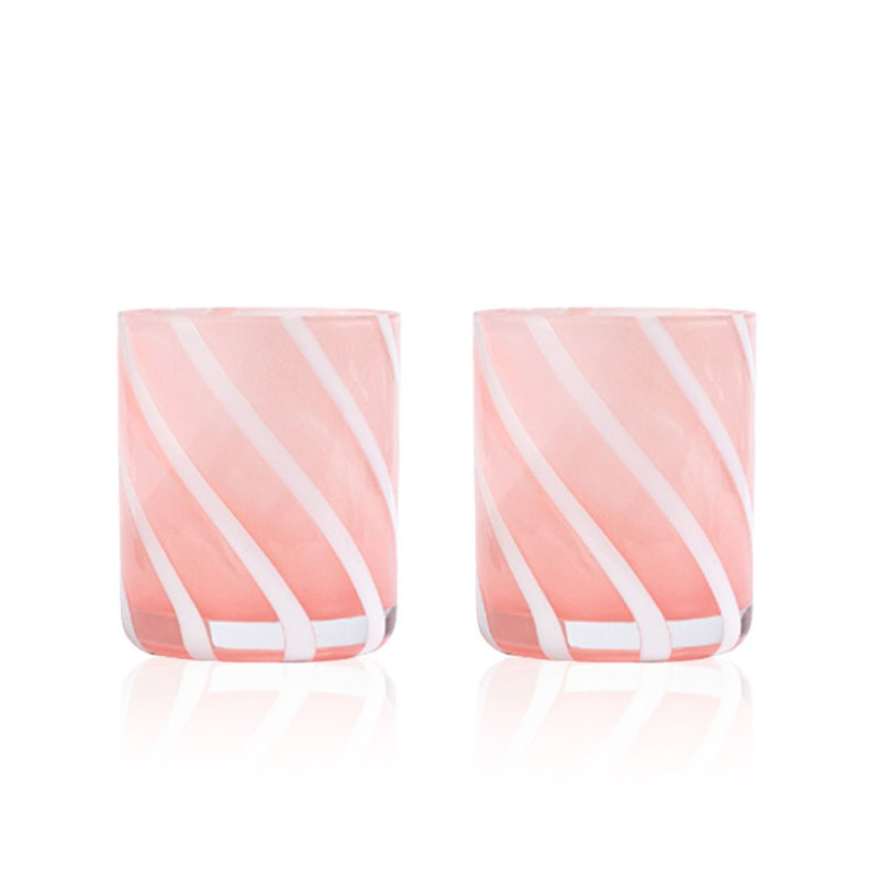 Ensemble de 2 verres à whisky Savannah Peach, Peach