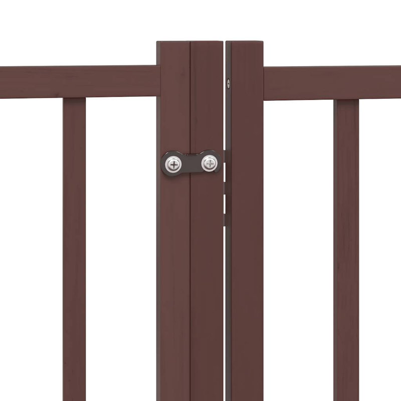 Houchins Solid Wood Dog House Door, Brown, 90cm H x 750cm W x 2cm D