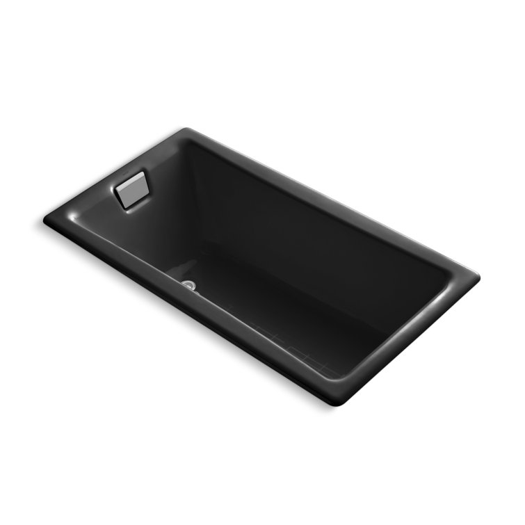 Tea-for-Two for Two 60" x 32" Drop-In Soaking Bathtub