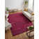 Holi Area Rug in Burnt Red