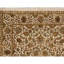 Tapis ivoire et ivoire noué à la main de haute qualité
