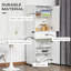 Armoire de cuisine 72 po avec 2 grandes armoires à double porte et 1 tiroir central