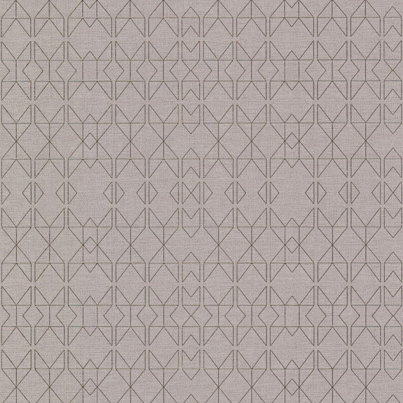 Rouleau de papier peint texturé Broomhedge, Gris clair