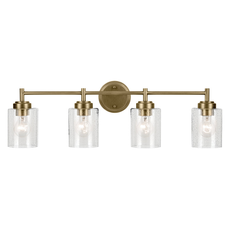 Winslow 4-Light Contemporary Vanity Light, Bronze