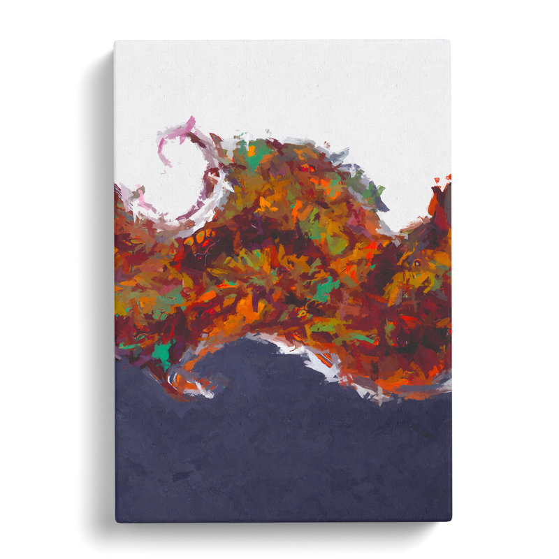 Joining The Angels Abstract - Wrapped Canvas Print, 50cm H x 35cm W x 3cm D