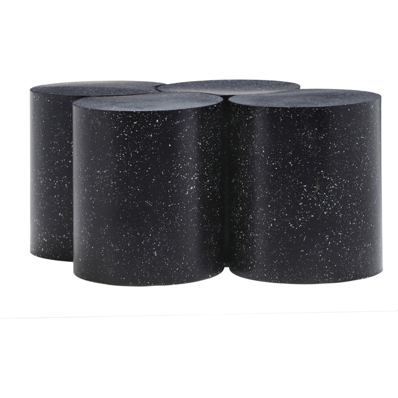Ensemble de table de groupage Hylie Drum 4, Noir