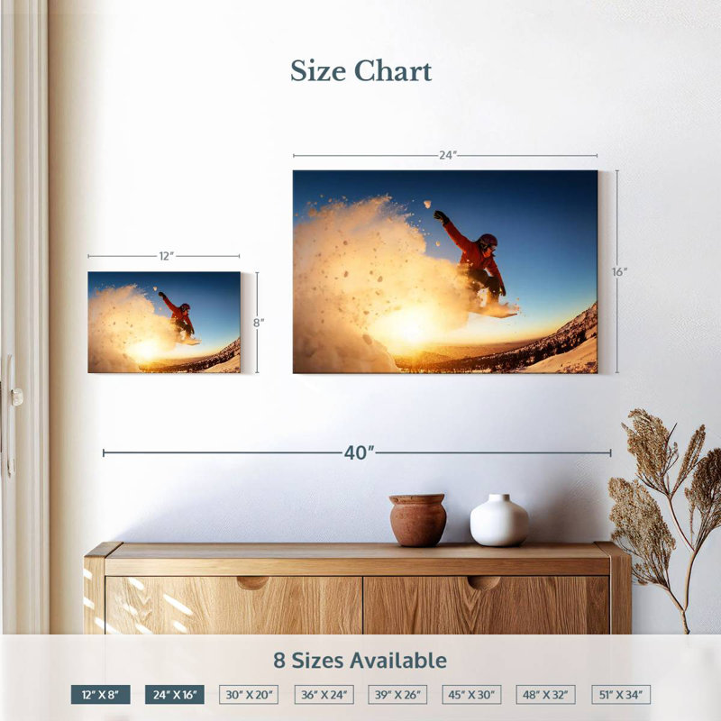 Sirci Snowboarder Dash, H 16 po x l 24 po