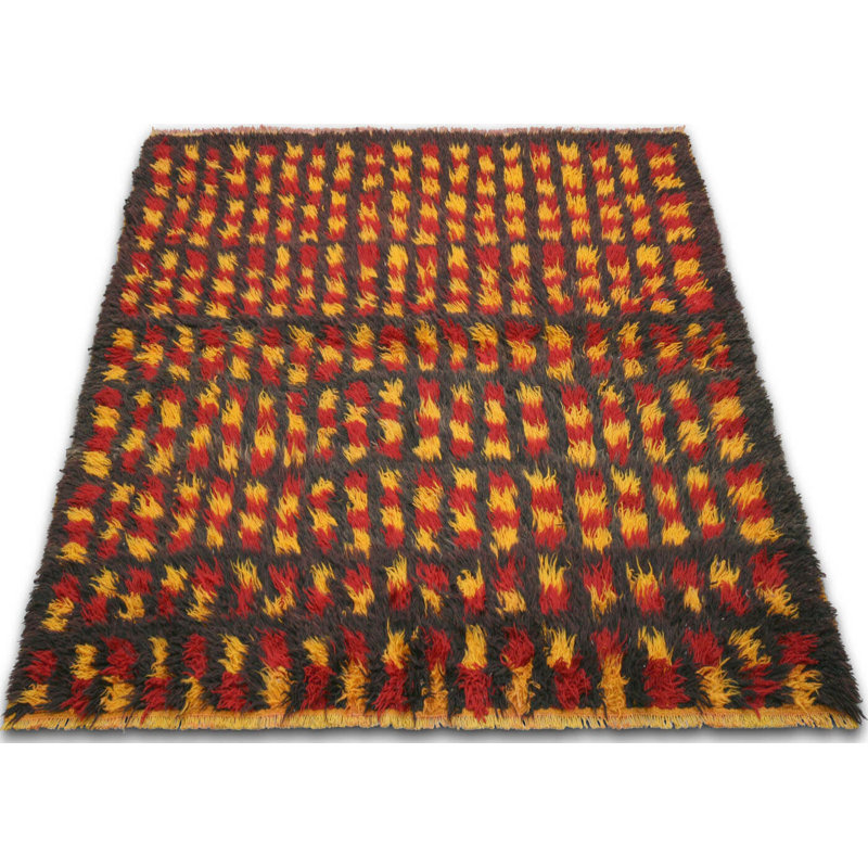 Square One-of-a-Kind 4'7" X 4'11" Area Rug