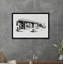 Poolside Framed Print