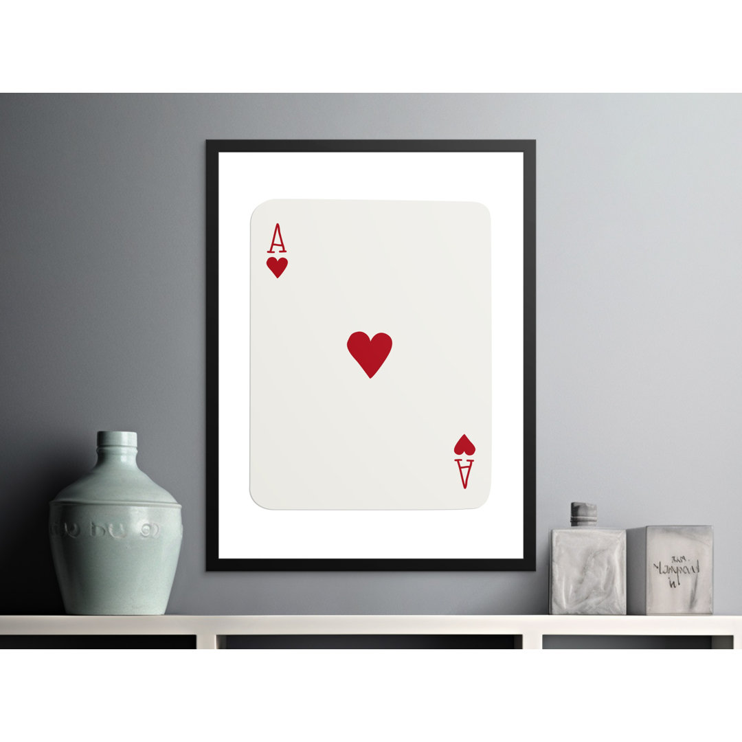 Trendy Style Black Framed Poster