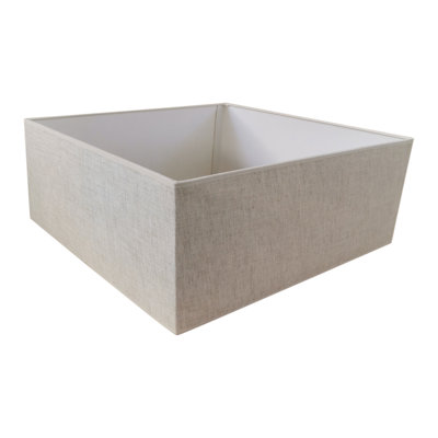 27cm H Linen Square Lamp Shade ( Uno )