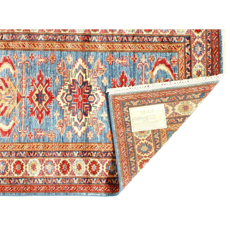 Mcgillivary Wool Oriental Area Rug in Light Blue