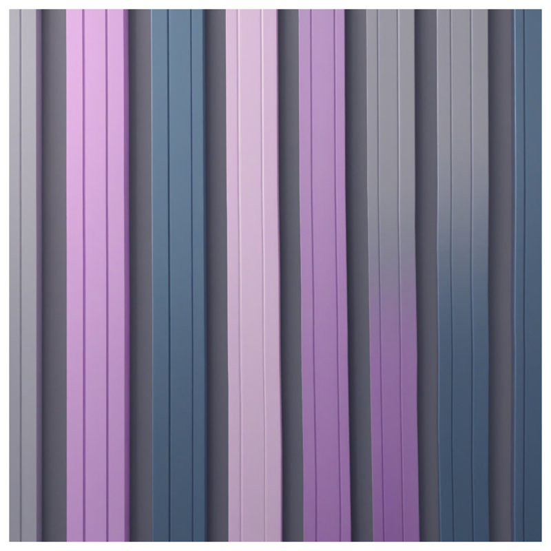 Tapis de bain à panneaux à rayures verticales, L 34 po x L 21 po