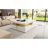 Modern Square Storage Coffee Table with 4 Drawers Contemporary Storage Table Cocktail Table Living Room Table-1148781666