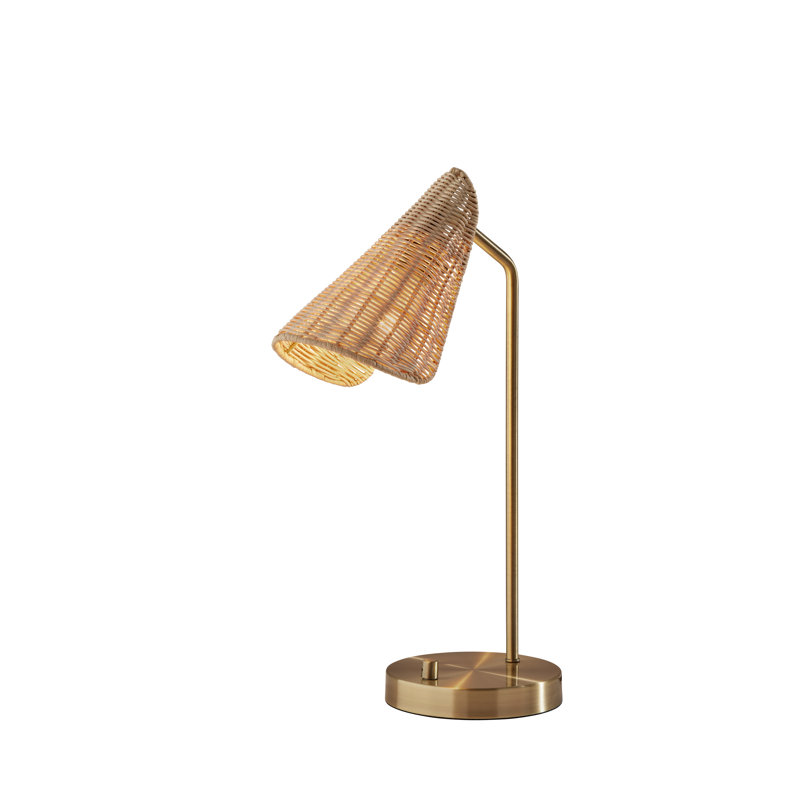 Lampe de bureau Pilsen, Laiton antique