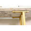 Console de 43,3 pouces, console, comptoir en bois imitation marbre moderne, type, canapé, salon, chambre à coucher
