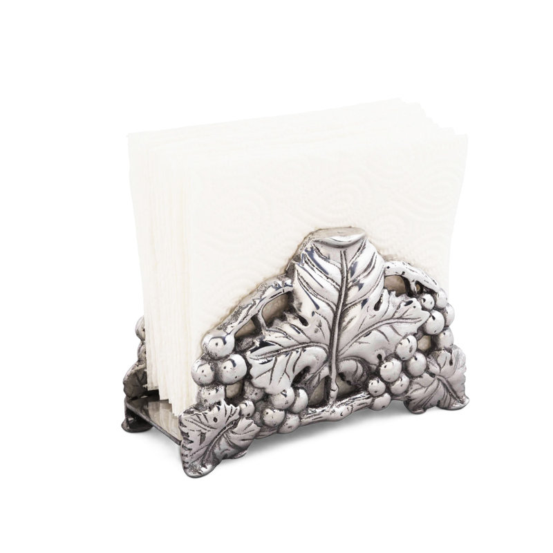 Grape 6" Standing Napkin Holder