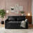 53" Corduroy Convertible Loveseat Sleeper Sofa with Pull-Out Bed, USB & Storage-950396802
