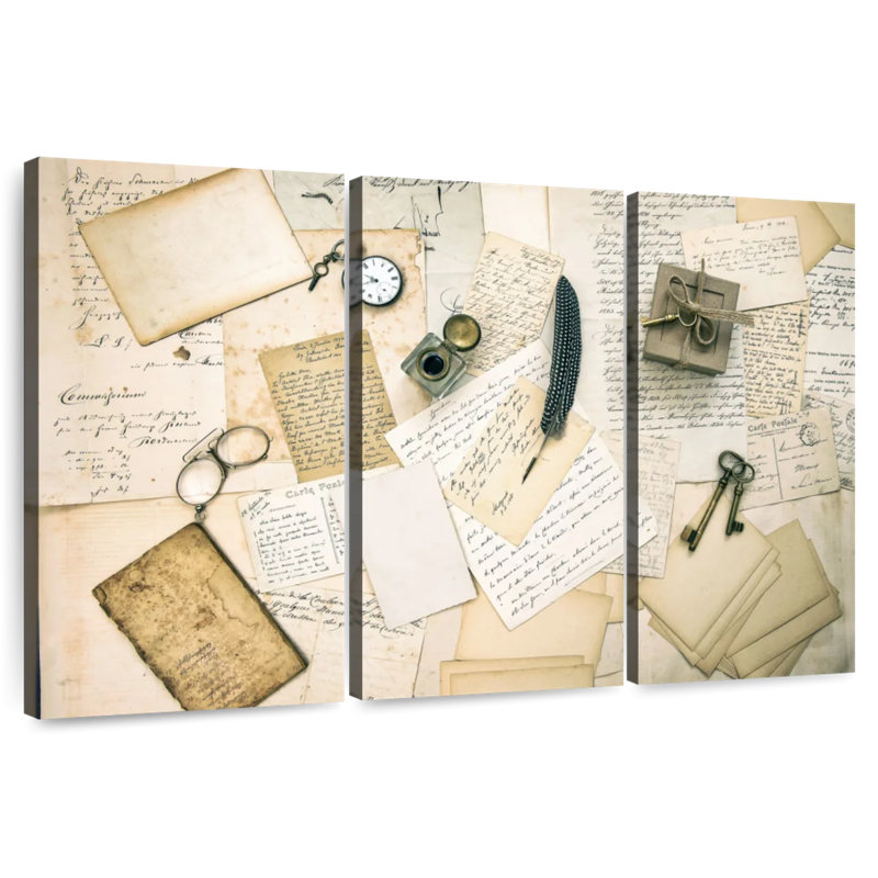 Senne Antique Letters, 48" H x 74" W