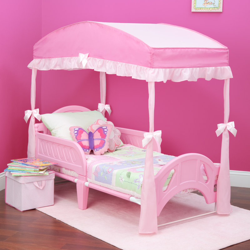 Children's Girls for Toddler Bed Canopy, Pink