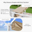 4m x 3m Aluminium Pergola