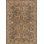 Tapis oriental brun / orange / bleu en laine crocheté à la main Althena