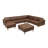 Mentzer Upholstered U-Shaped Sectional Left Hand Facing-1551407528